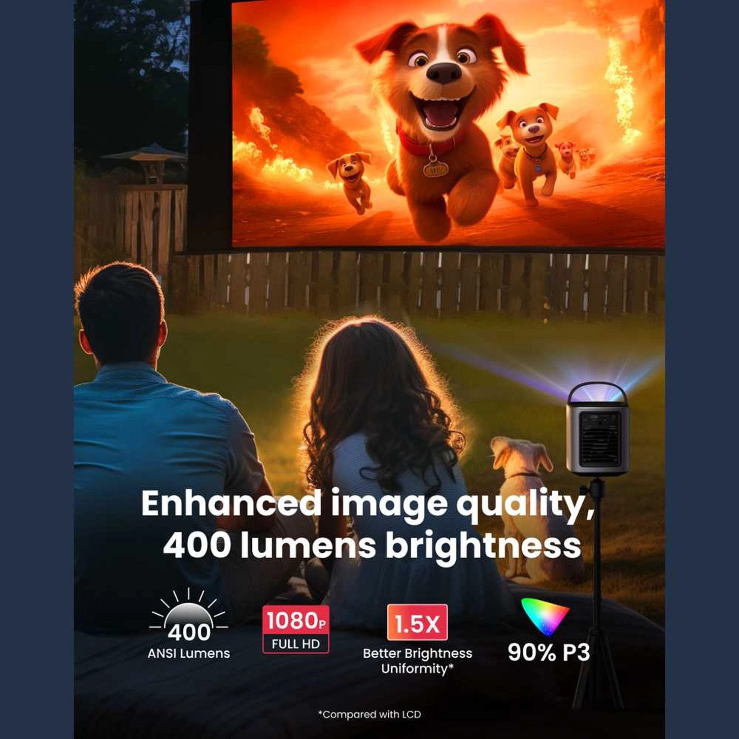 Mars 3 Air D2325 400 ANSI-Lumen