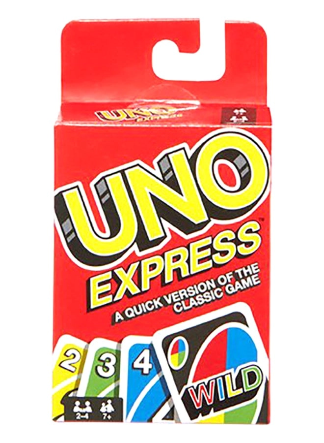 Mattel Games Uno Express - English 3+ Years