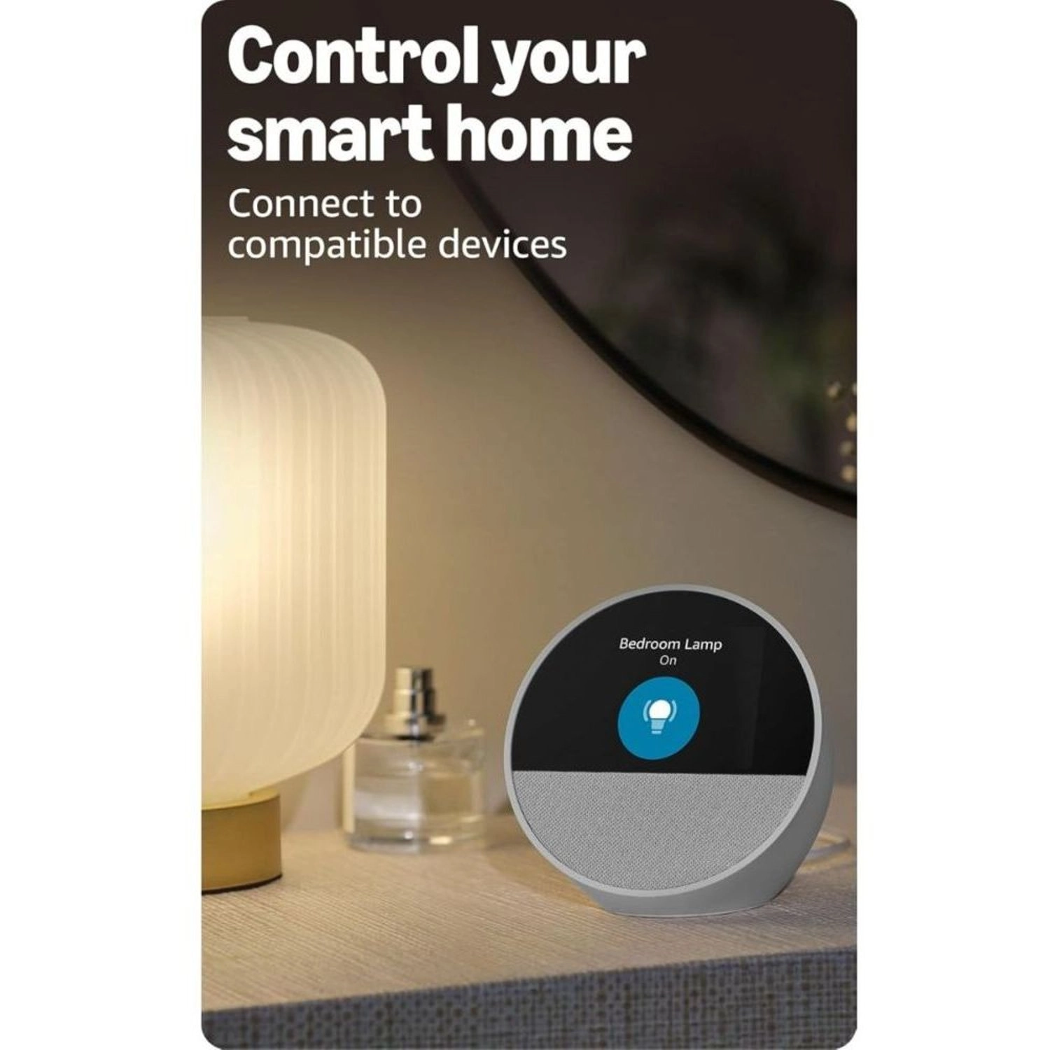 Echo Spot nth Gen - Alexa Glacier White