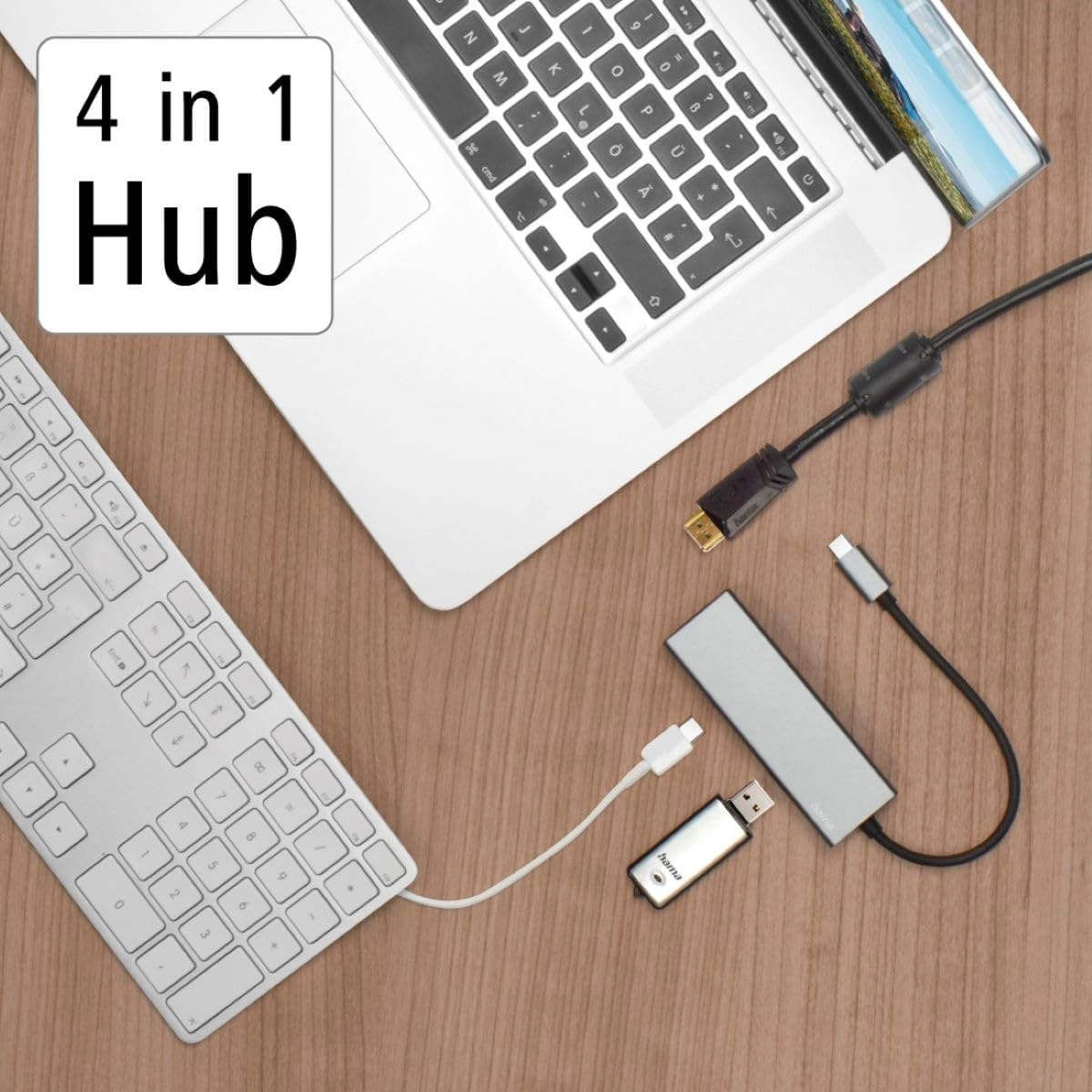 Type-C Hub - 0.11m Black