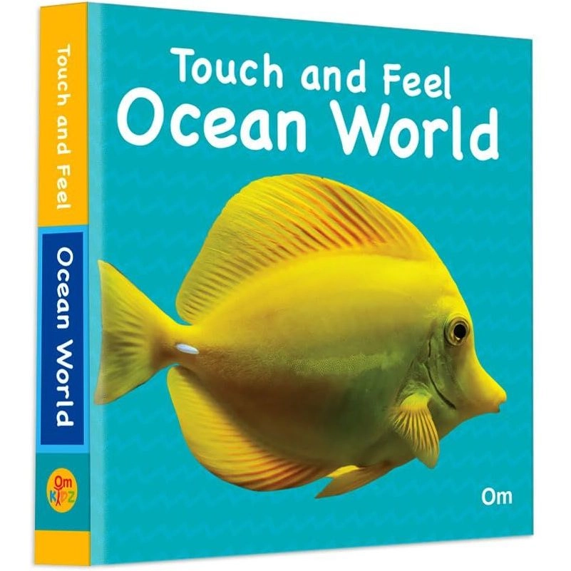 Om Books International Touch And Feel Ocean World Cloth Book