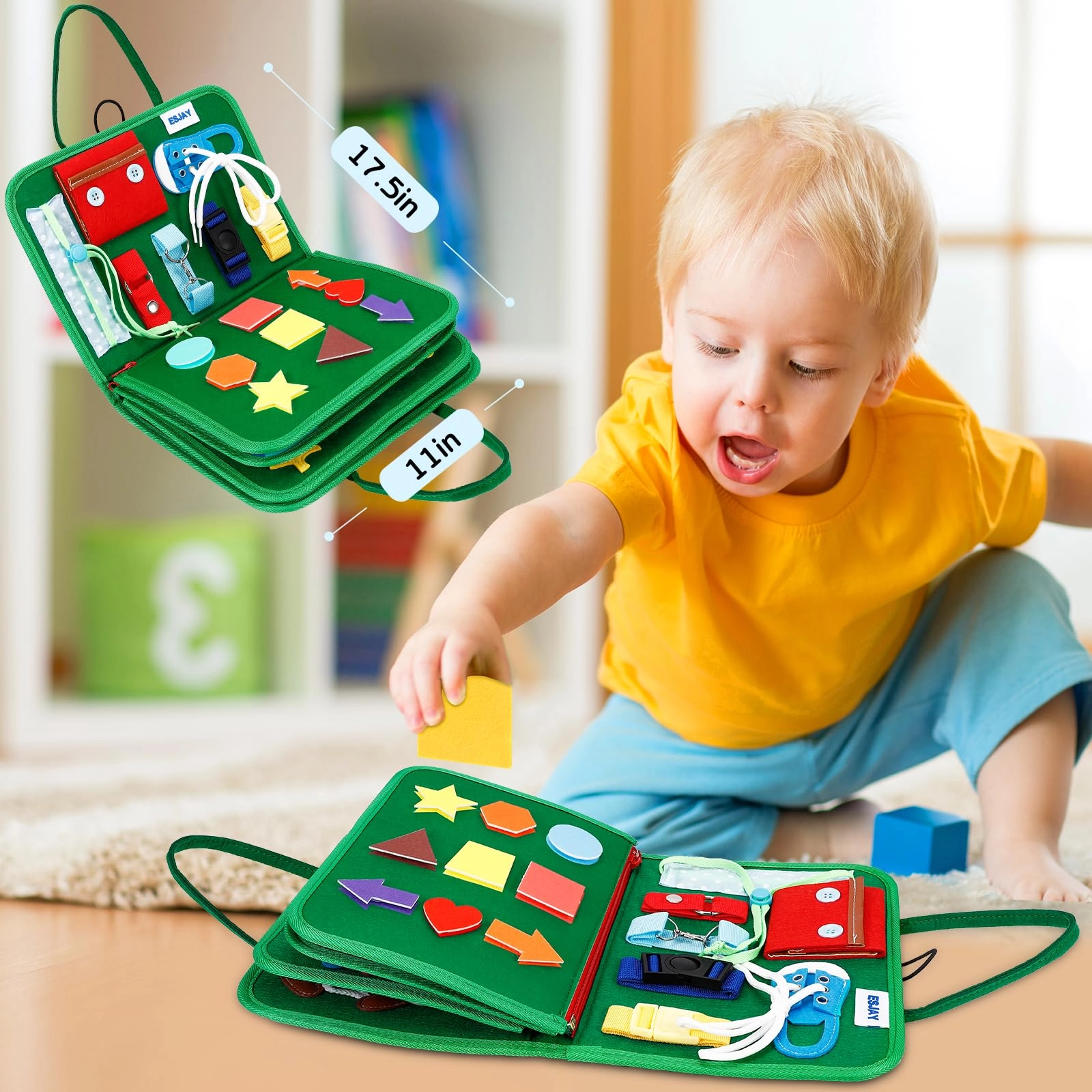 Alphabet Busy Board - 3 years+