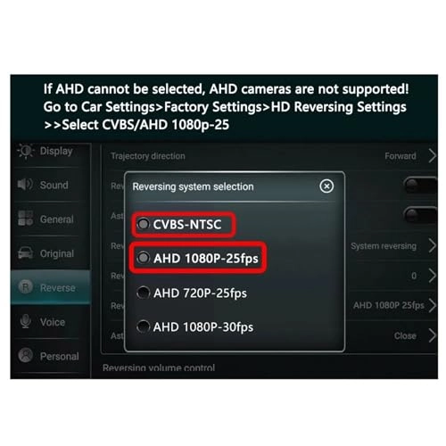 Rear View Camera - Wired