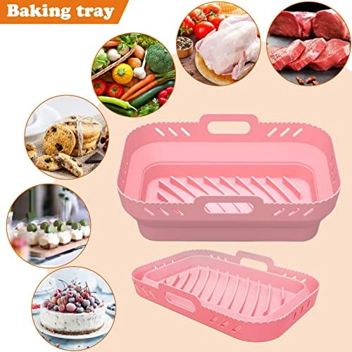 Silicone Air Fryer Tray - 2 piece(s)