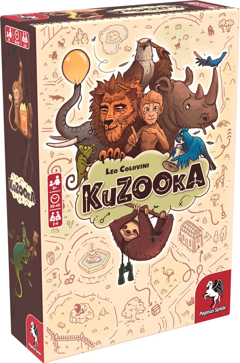Pegasus KuZOOkA - Board Game 2-6 Players
