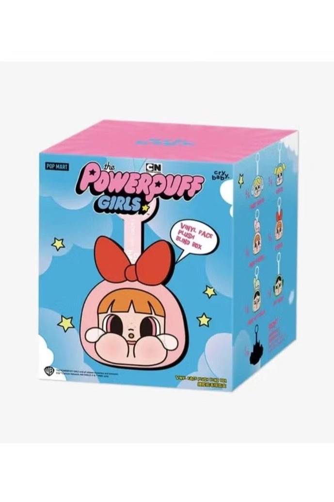 Pop Mart x Momiji CRYBABY x Powerpuff Girls Vinyl Face Plush - Approx. 15–17cm