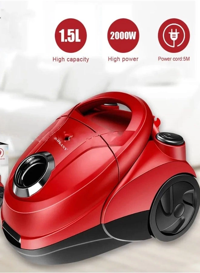 Vaccum Cleaner - 3000 W Red