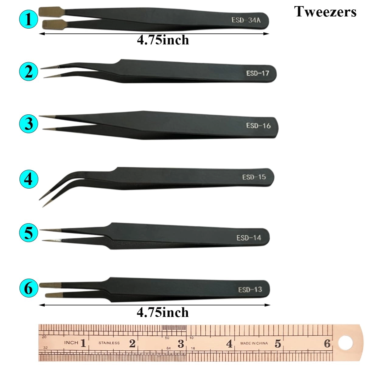 Model DIY Tool Kit - stainless steel 32 pieces