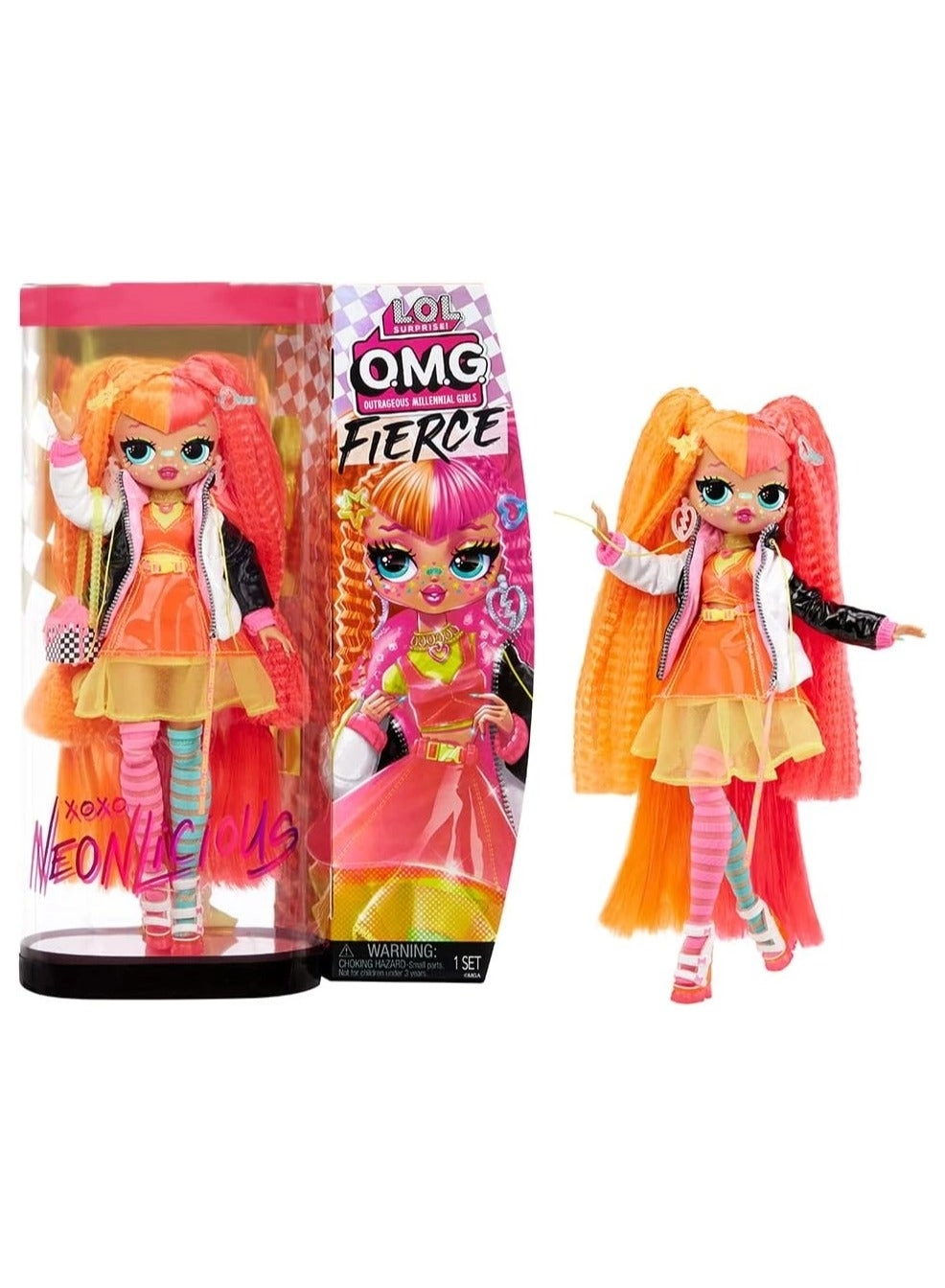 Neonlicious Fashion Doll - 11.5 inches 15 Surprises