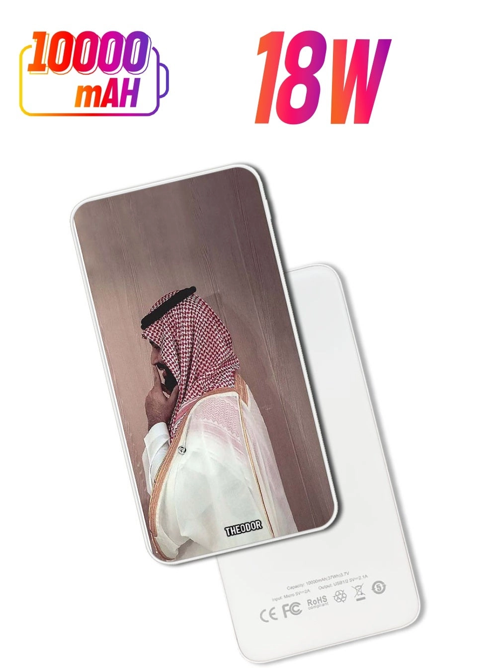 Theodor EX_PPBA339 - 10000 mAh 18W Fast-Charging