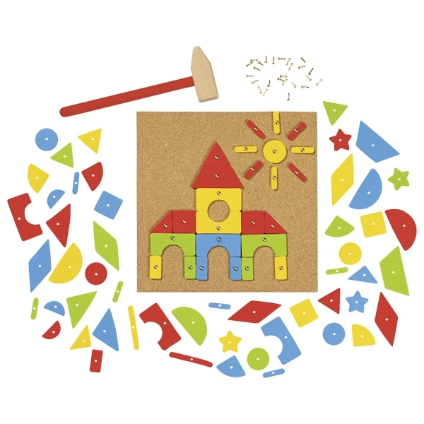 Goki Hammer and Nails Set - 12 months+ 212 pieces