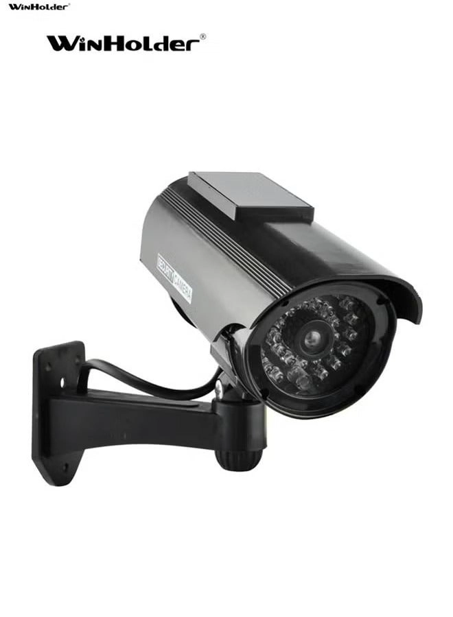 Dummy Surveillance Security Camera - White 1pc