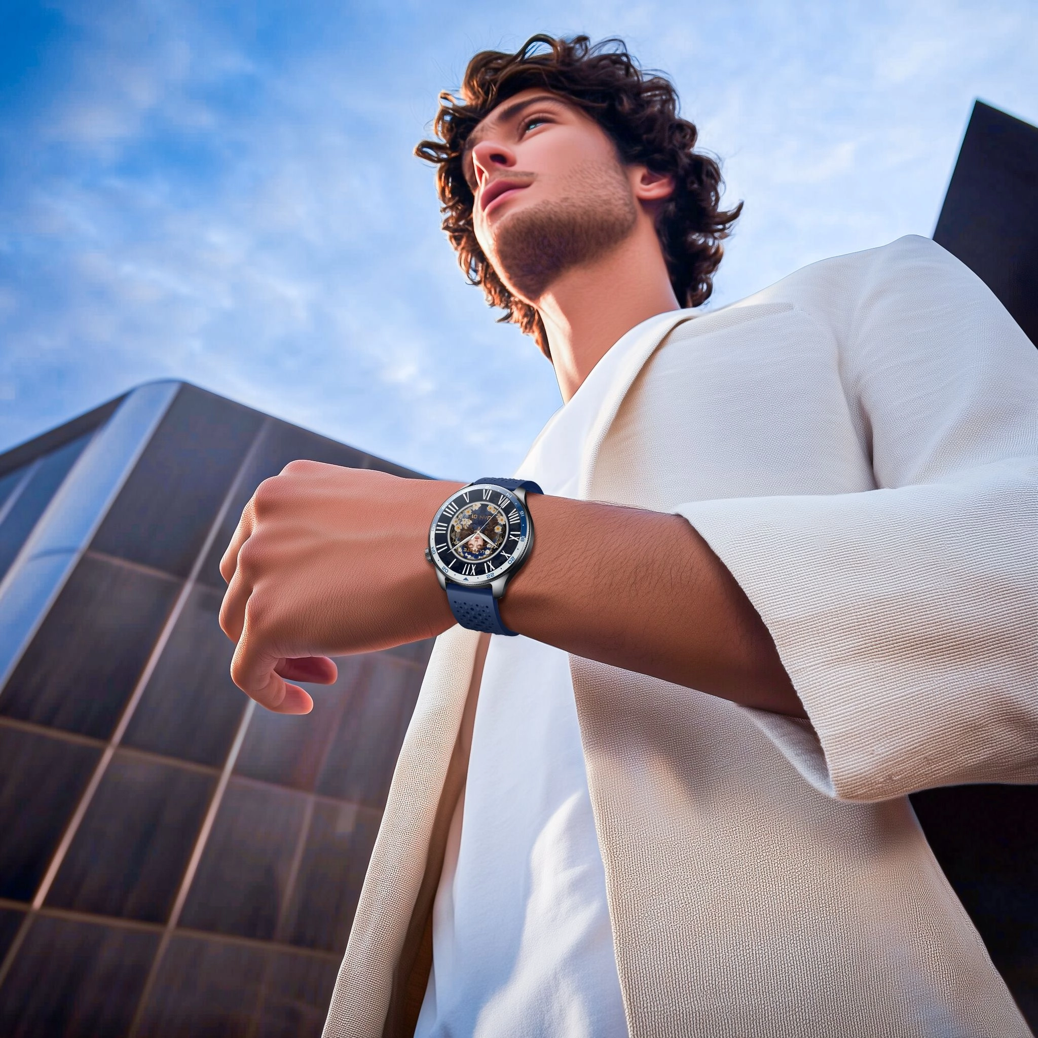 SANAM Urban Smartwatch - 1.43” zinc alloy