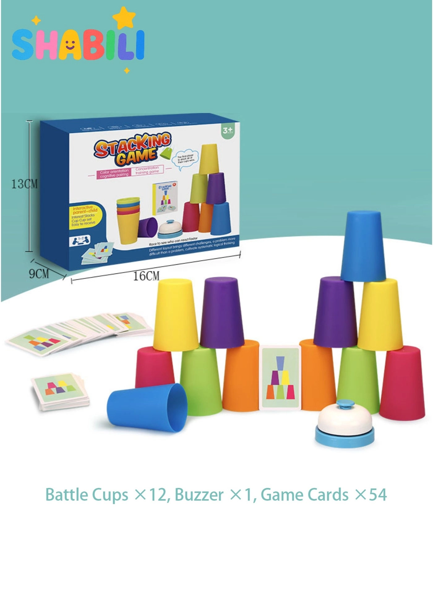 Color Matching Stacking Cup - 3+