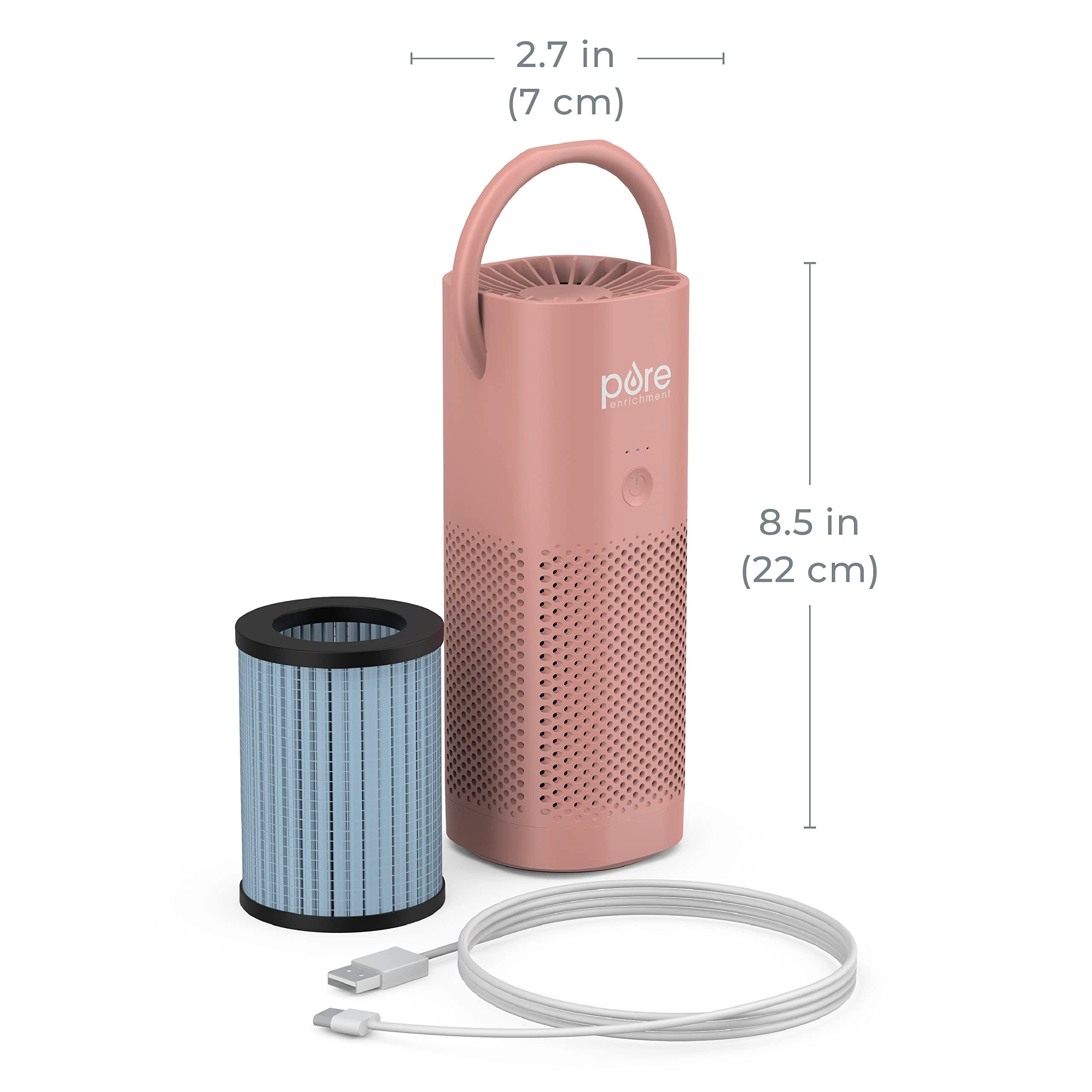 PureZone Mini - True HEPA Portable Cordless