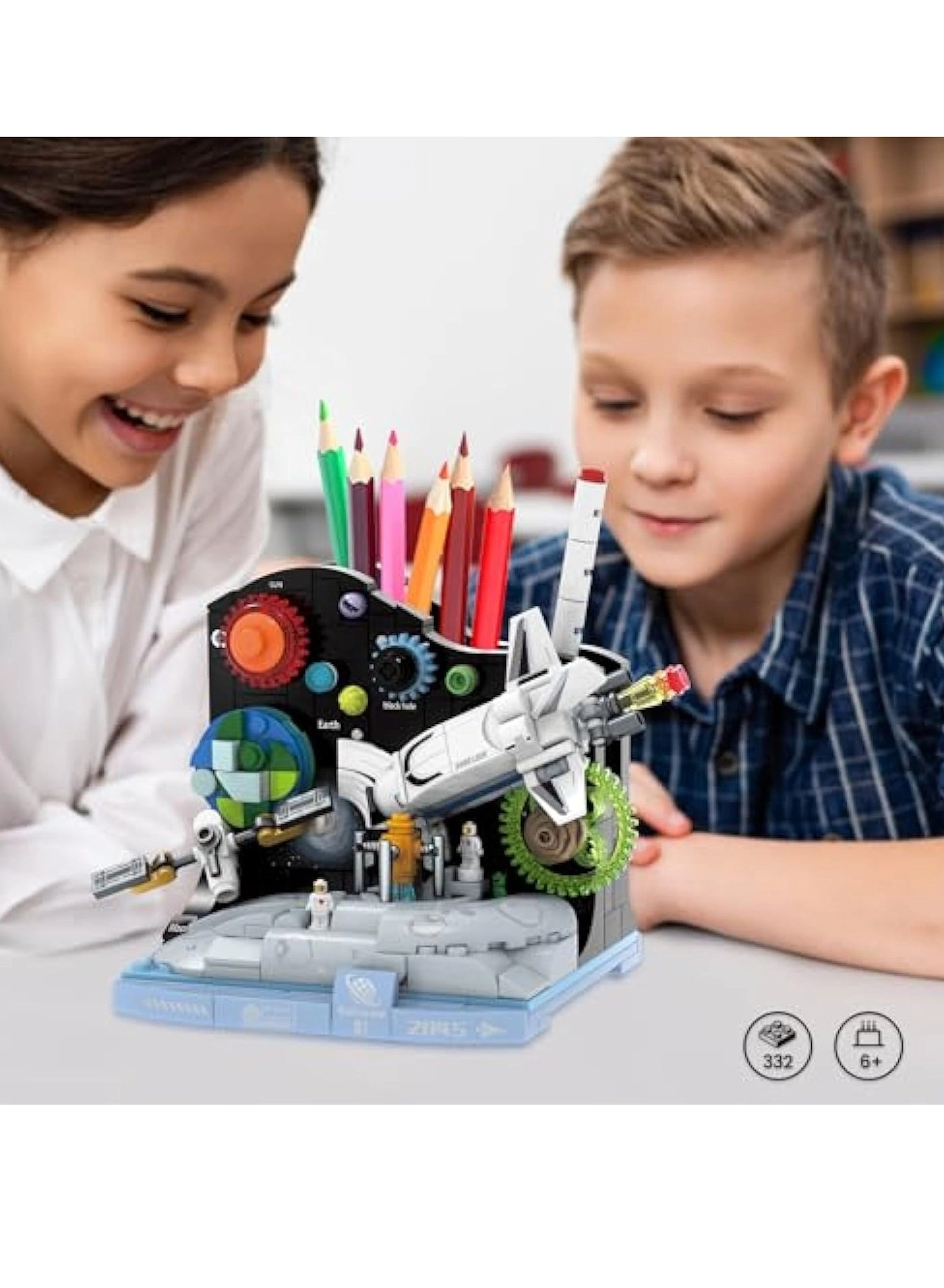 Infinite Universe Building Block Pen Holder