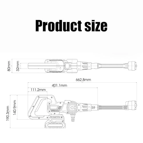 High-pressure washer - 2 Batteries 3 MPa
