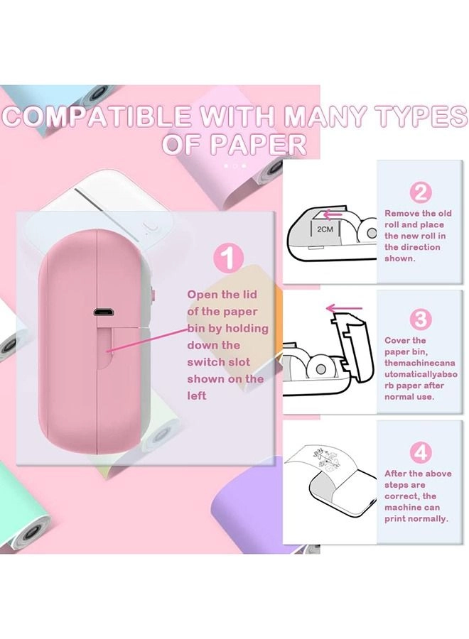 Mini Photo Printer - 1000mAh Thermal