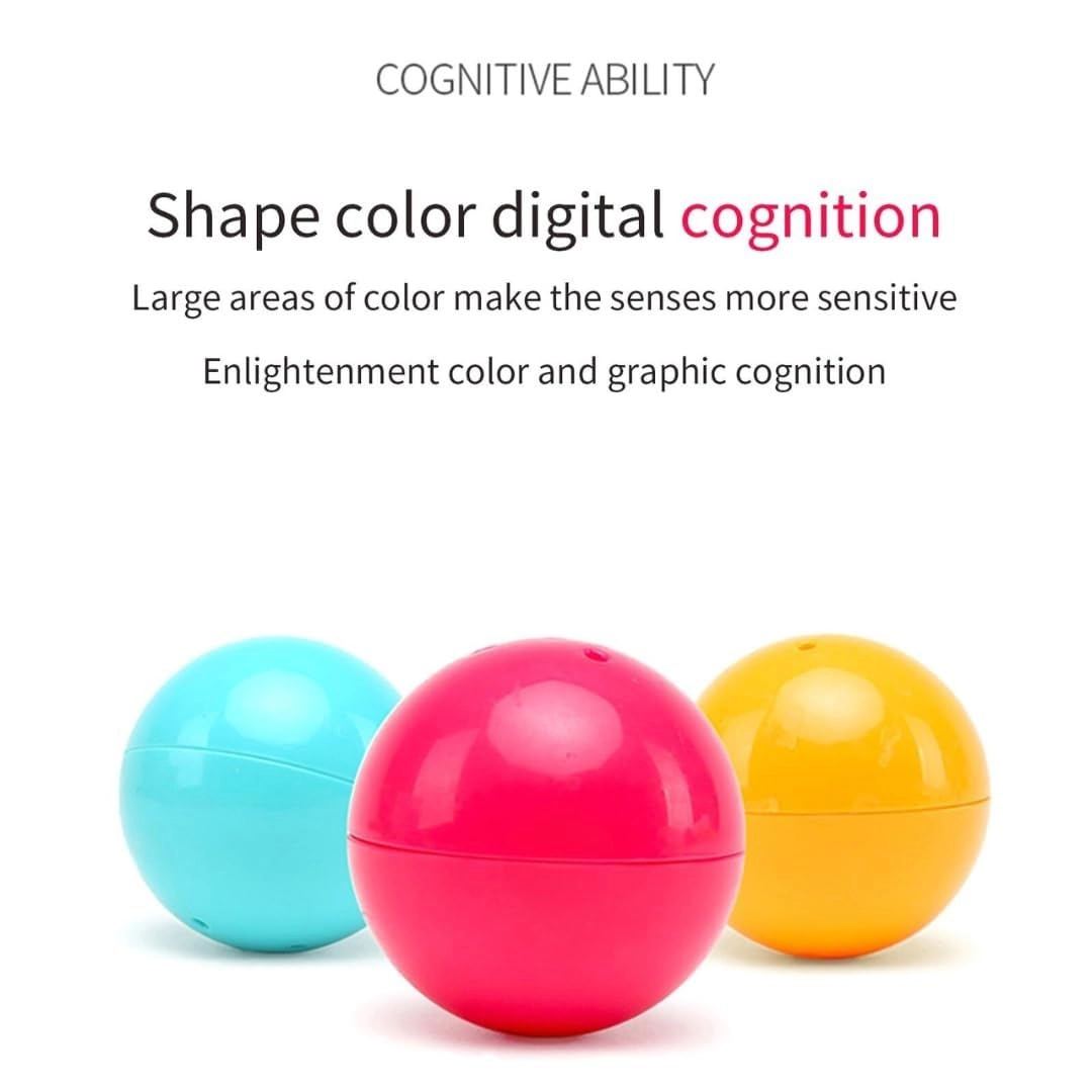 PLUSPOINT Monkeyball Drop Toy - 12 months+ 3 pieces