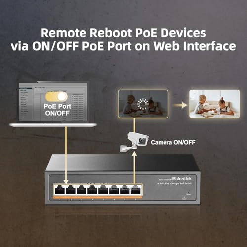 POE-G0800GM - 8-ports