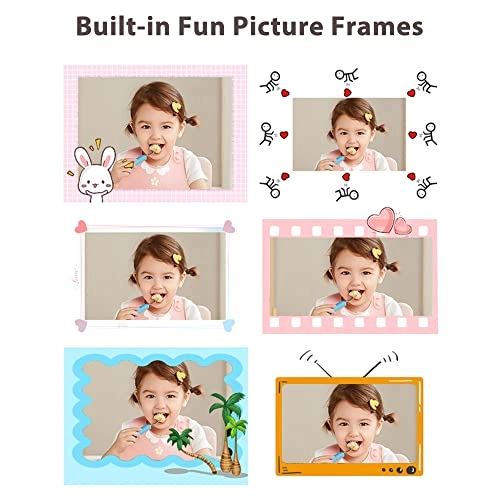 Cute Kids Instant Camera - 57 * 30mm glossy