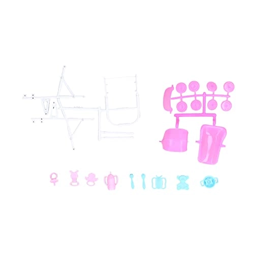 Father Doll + Pregnant Mother Doll + Son Doll + Daughter Doll - Skirt Color Random + Baby Doll Ages 7+