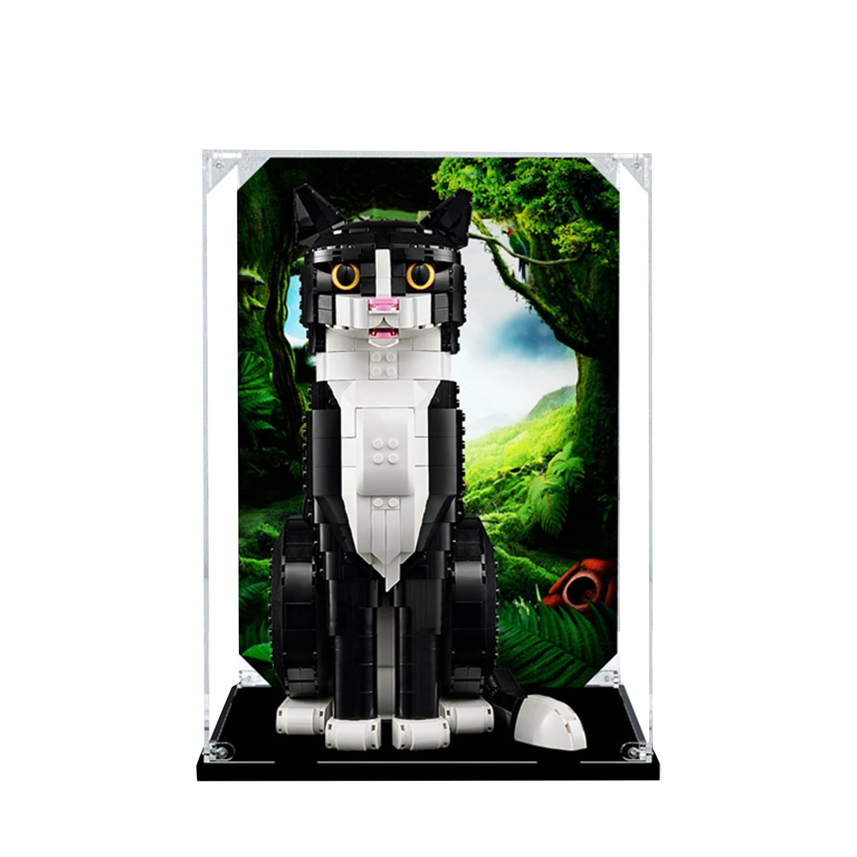 HALFS Acrylic Display Case - 1 compatible with Lego Model