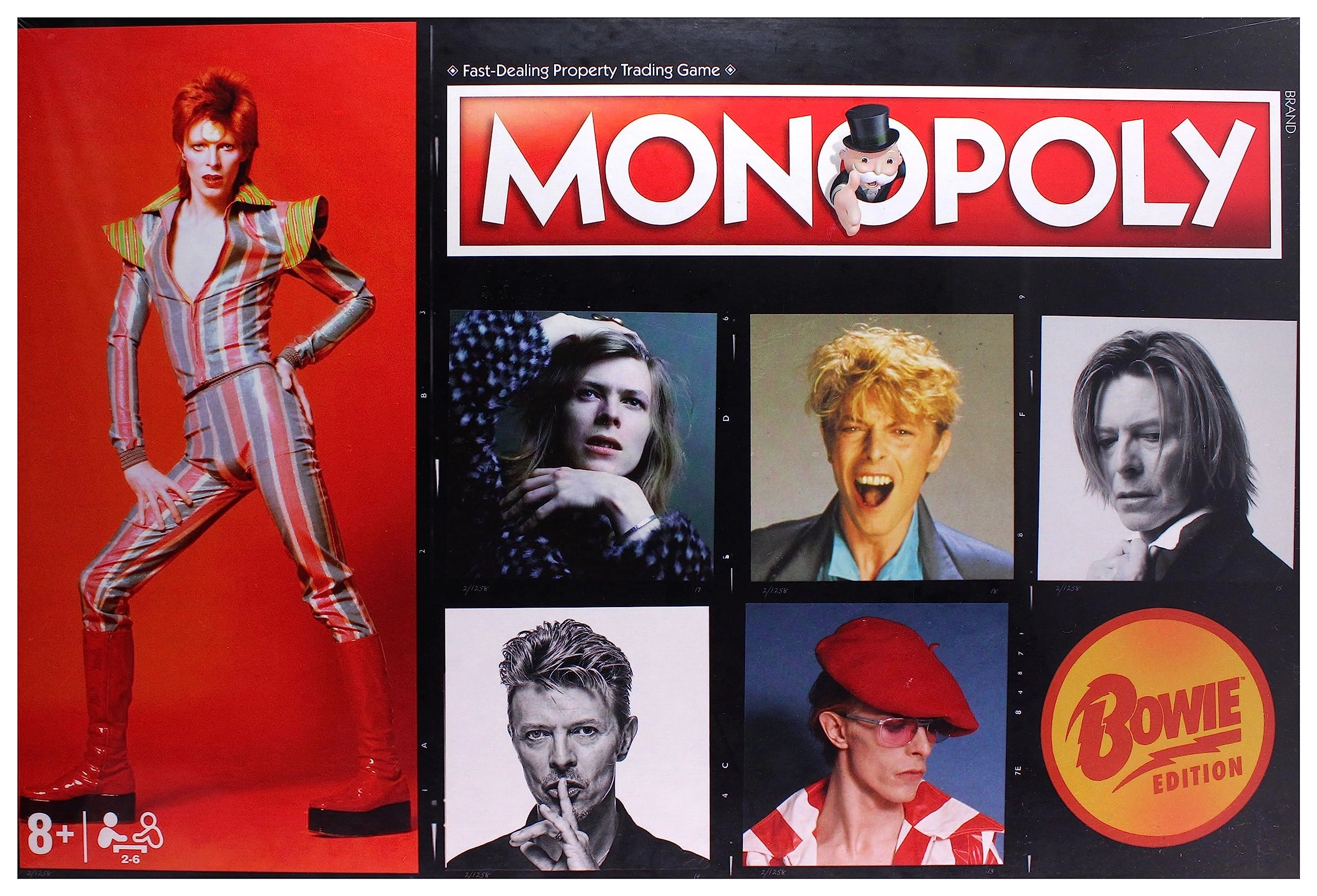 Monopoly: David Bowie - Advance to Heroes Diamond Dogs Aladdin Sane