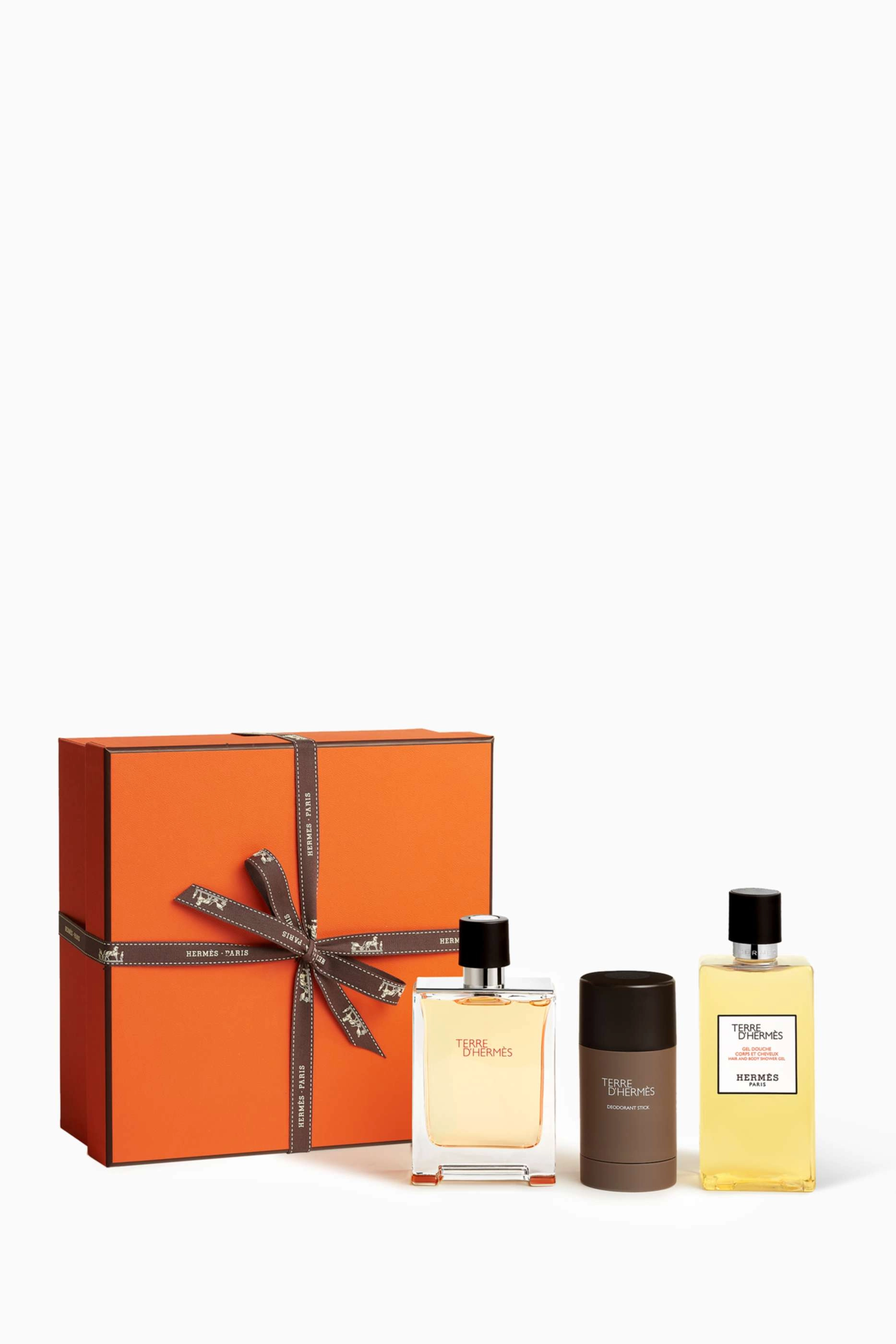 Hermes Terre d'Hermès Eau de Toilette - 100ml + Terre d'Hermès Shower Gel - 200ml + Terre d'Hermès Deodorant Stick - 75ml