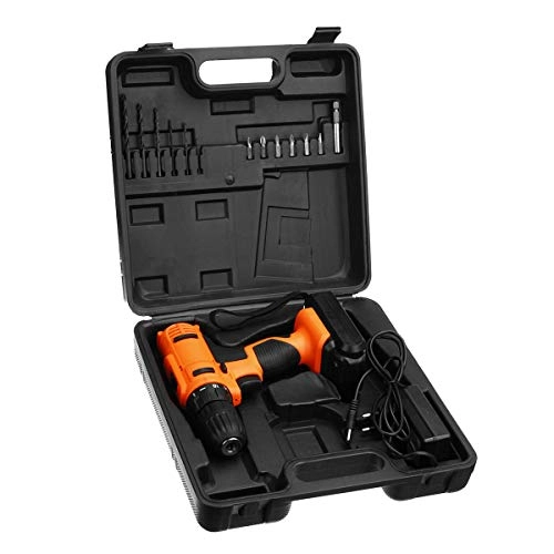 Electric Screwdriver - 18V Cordless 13Pcs Drill Bit
