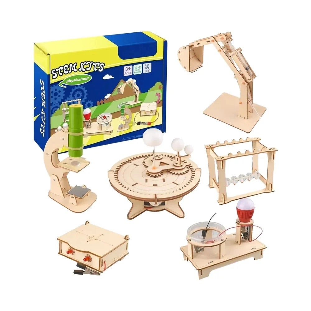 6-in-1 Wooden Science Kit
