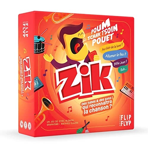 Flip Flap Zik Musical Toy - 10 years+