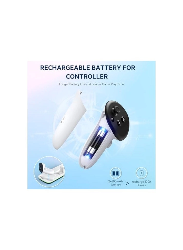 Quest 3 VR Charging Dock - Headset and Touch Controller