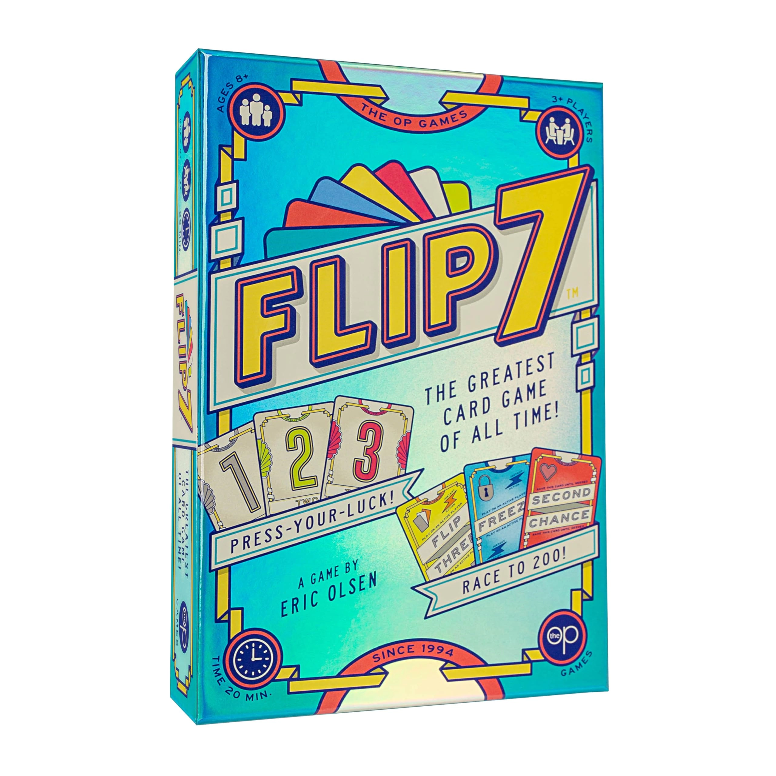 USAopoly Flip 7 - Card Game