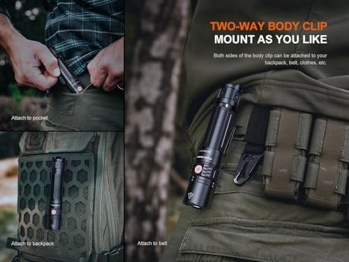 PD36R V2.0 Flashlight Rechargeable
