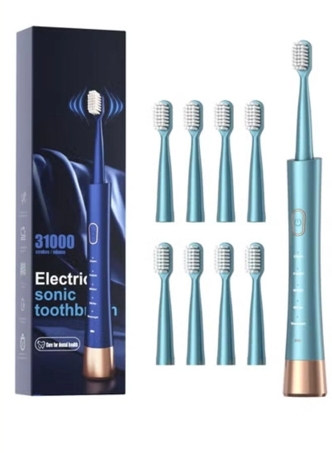 JP-ET-WG - 8 Brush Heads Rechargeable IPX7 Waterproof