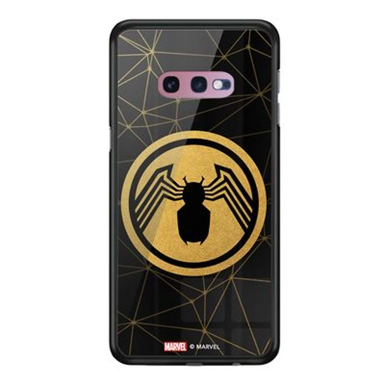 Wackylicious Spiderman Gold Collection Cover Back Case for Galaxy S10E
