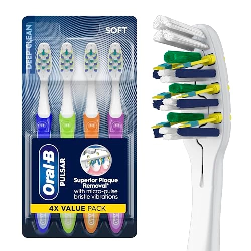 Plaque Remover Pulsar - Soft 4-Piece Pack