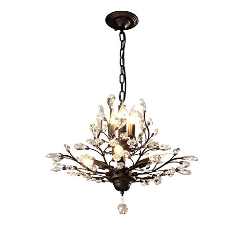American Rustic Living Room Chandelier - 50cm