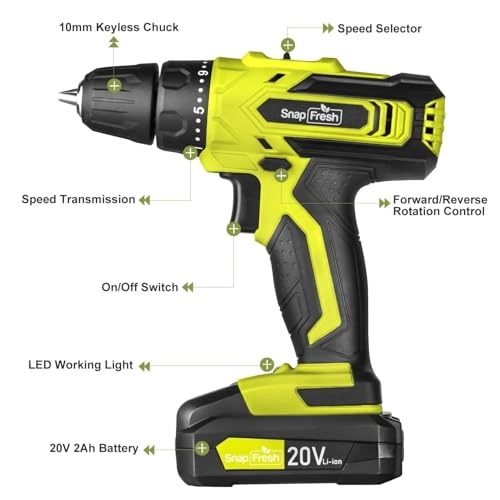 Cordless Drill - 2 Amp Hours