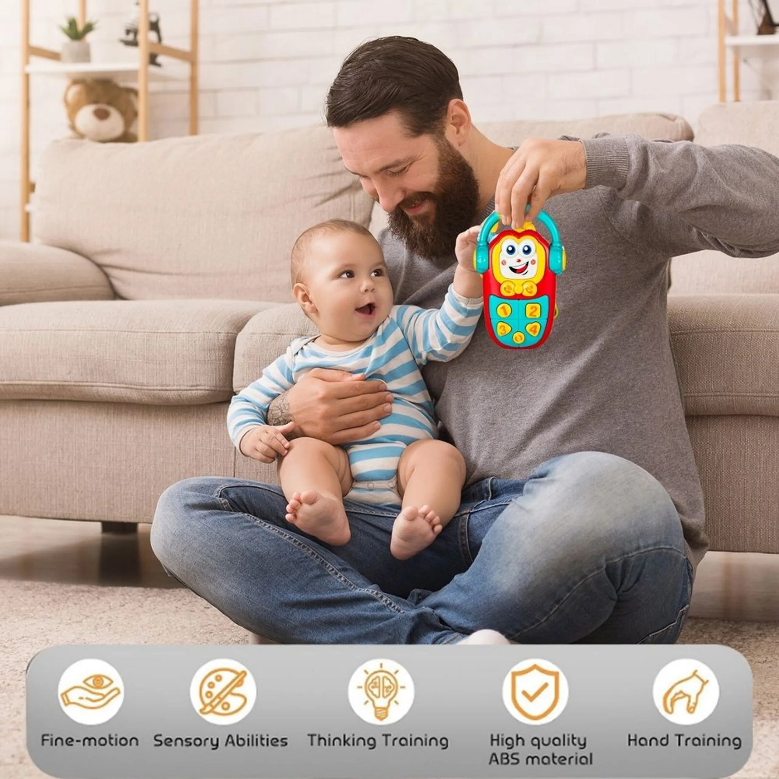 Baby Rattle - Suitable for 12 months & above