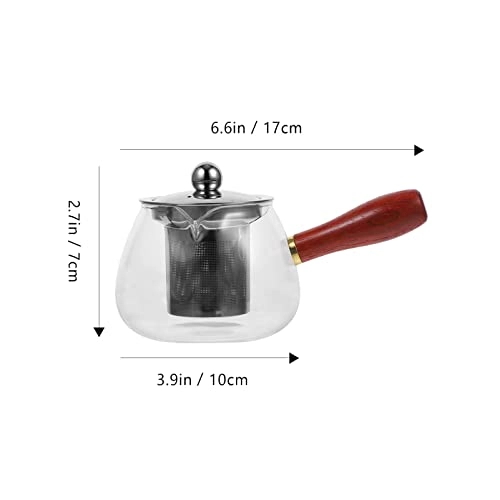 Gooseneck Tea Pot - borosilicate glass 800 ml