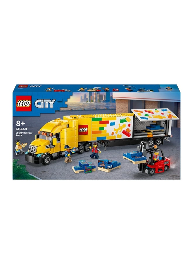 City Yellow Delivery Truck (60440)