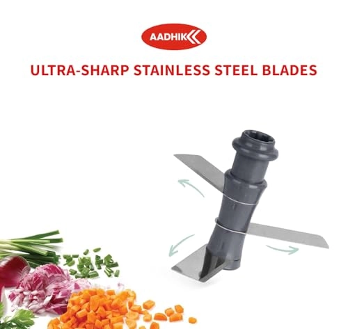 Vegetable Chopper - 900 ml 6 Blades