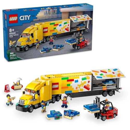 City Yellow Delivery Truck (60440)