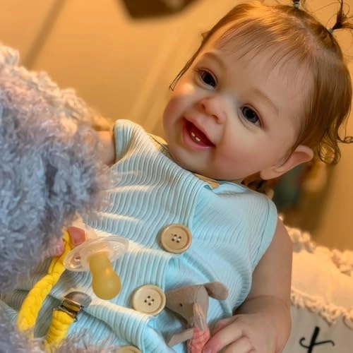 Reborn Baby Doll - 22 Inches / 55 cm Silicone Ages 3+