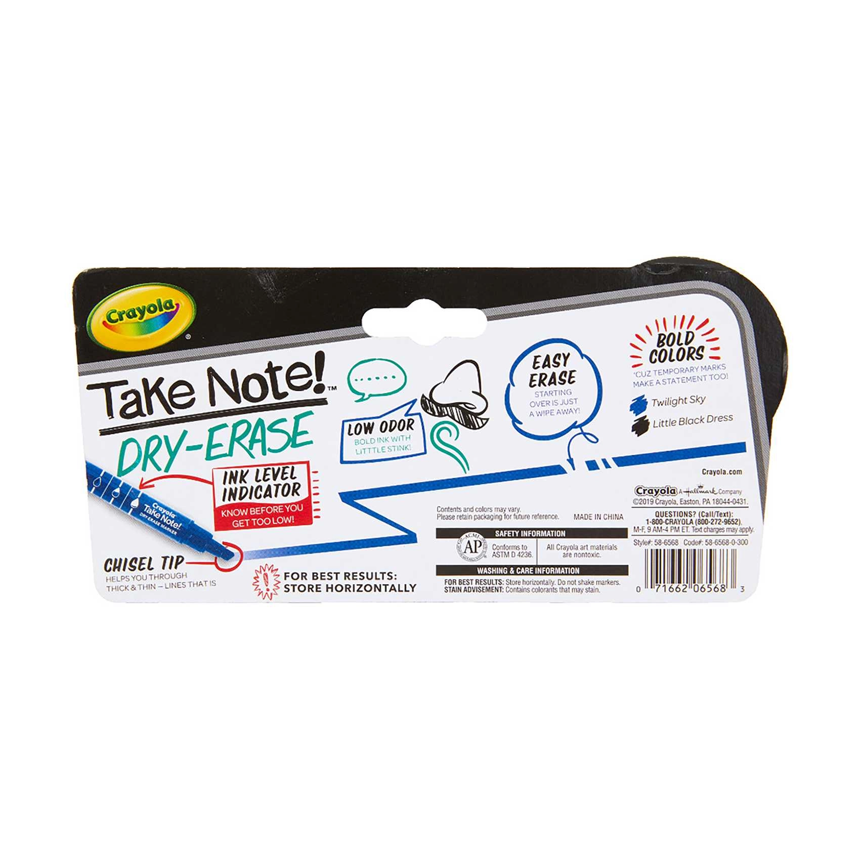 Take Note - Multicolour Chisel Tip