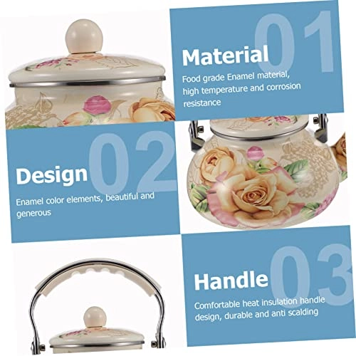 Enamel Tea Kettle - Enamel