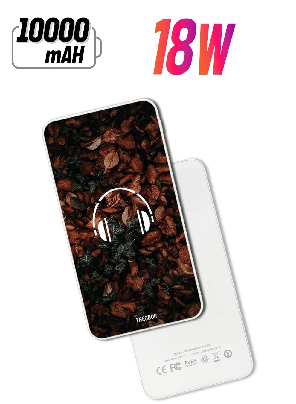 Theodor PPBA228 - 10000mAh 18W PD