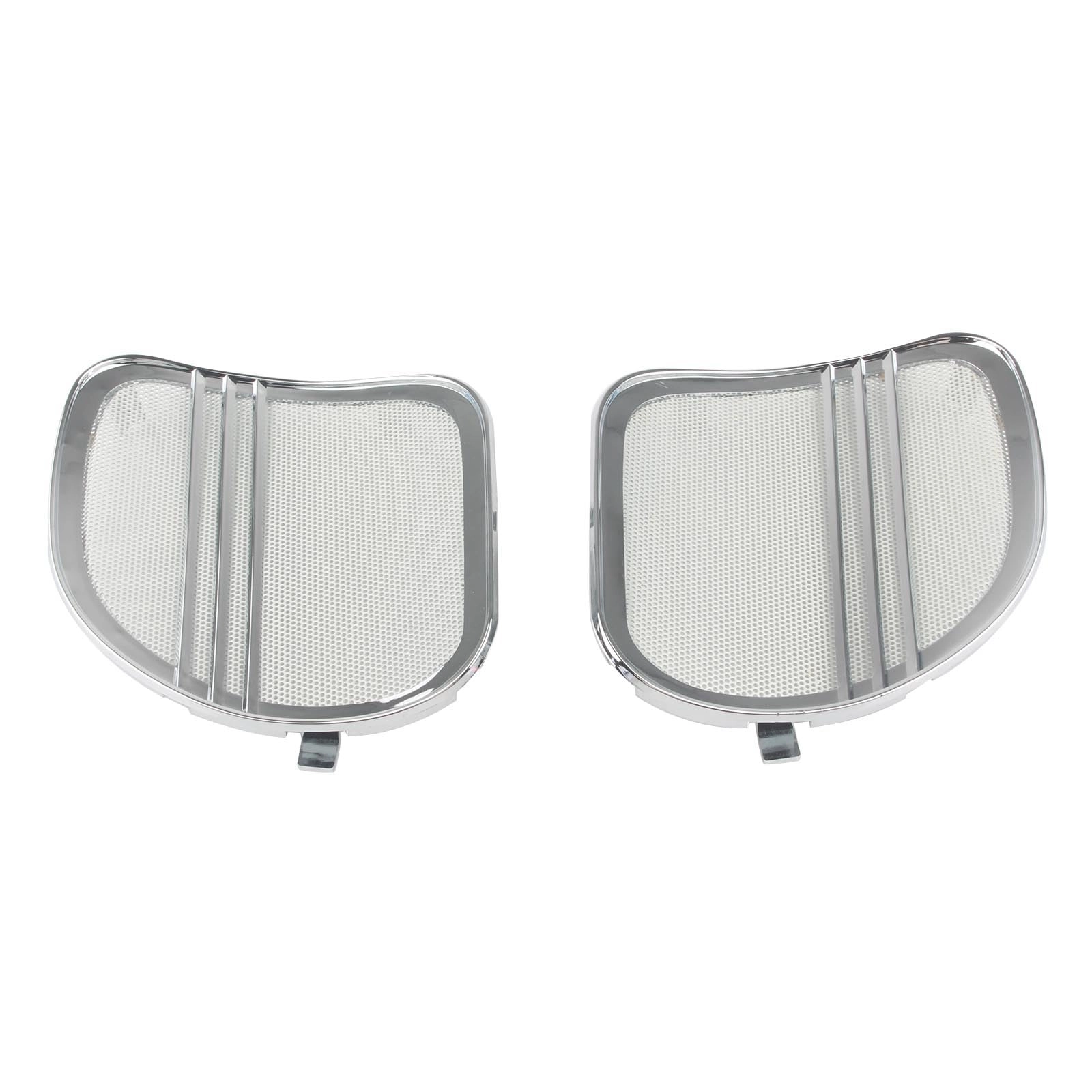 SlowFINest Tri-Line Speaker Grills - Road Glide 2015-2023 Front Left Right